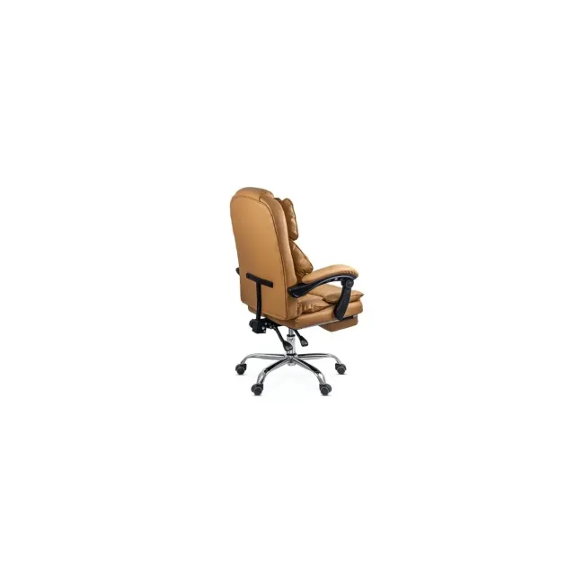 Scaun directorial off411, piele ecologica, mecanism asincron, perne duble, 120 kg drm10582