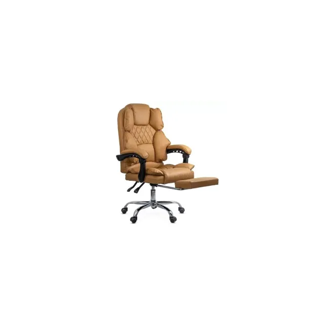 Scaun directorial off411, piele ecologica, mecanism asincron, perne duble, 120 kg drm10582