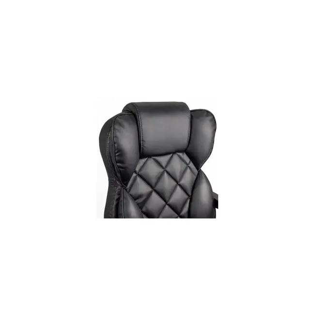 Scaun directorial off412, piele ecologica, mecanism asincron, robust, suport picioare retractabil, 120 kg drm10583