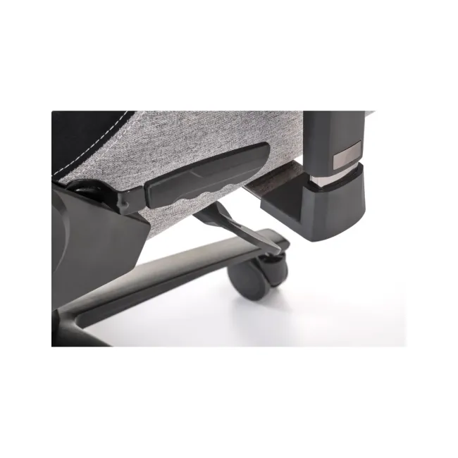 Scaun directorial pentru gaming hm alister, stofa, robust, cadru metalic, cotiere reglabile, multiblock,100 kg, gri drm10403