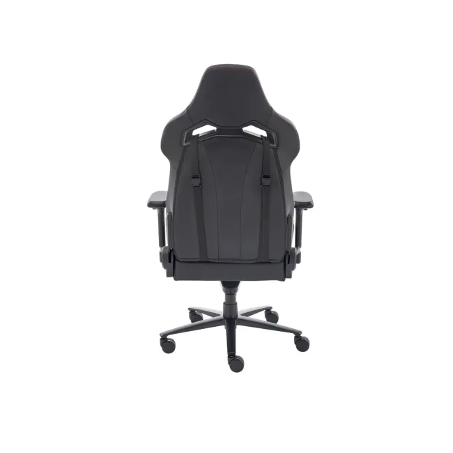 Scaun directorial pentru gaming hm baldur, piele ecologica, cadru metalic, cotiere reglabile, multiblock,100 kg, negru drm10404