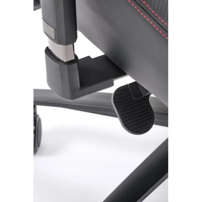 Scaun directorial pentru gaming hm baldur, piele ecologica, cadru metalic, cotiere reglabile, multiblock,100 kg, negru drm10404