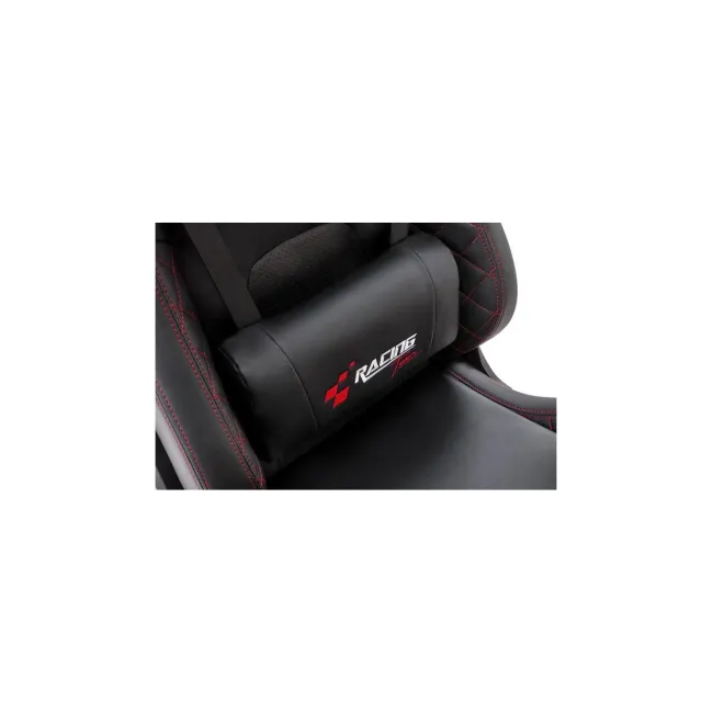 Scaun directorial pentru gaming hm chavez, piele ecologica, cadru metalic, cotiere reglabile, multiblock, perne lombare,100 kg, negru drm10405