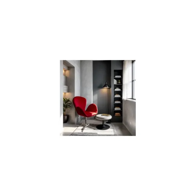 Scaun pentru relaxare rel406, catifea, baza metal cromat, inaltime reglabila, 100 kg drm1610