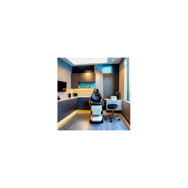 Scaun profesional off1023, rotativ, baza metalica aurie, piele ecologica, inaltime ajustabila, roti gumate, 100 kg drm10571