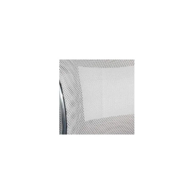Scaun vizitator hrc 613f, tip sanie, ergonomic, mesh, cadru metalic cromat, 120 kg drm10570