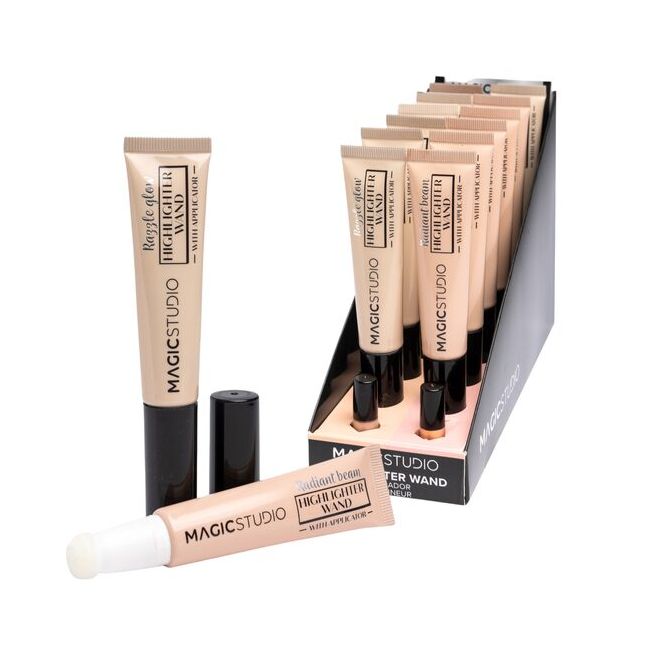 Set 12 bucati Iluminator cu aplicator, 56050, 11 ml, Magic Studio