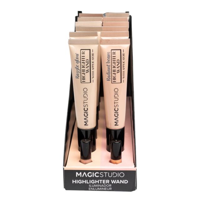 Set 12 bucati Iluminator cu aplicator, 56050, 11 ml, Magic Studio