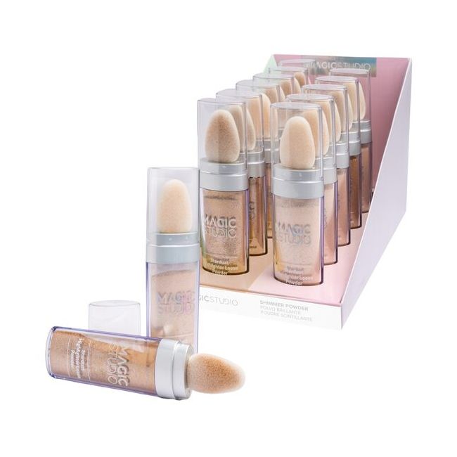Set 12 bucati iluminator pudra StarShine Dust, 68067, Magic Studio
