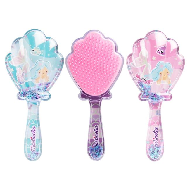 Set 12 perii de par, Mermaid Shell, 90034, Martinelia