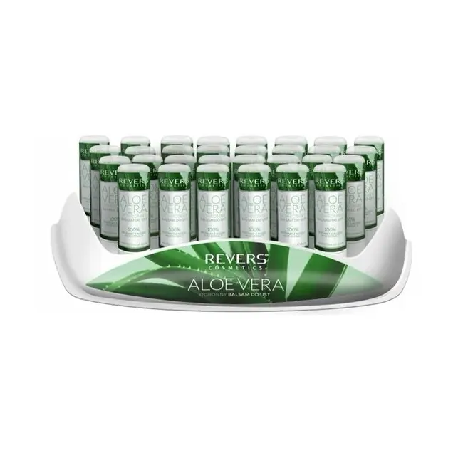 Set 30 bucati de balsam de buze Protective 100% Aloe Vera Extract, Revers, 4g