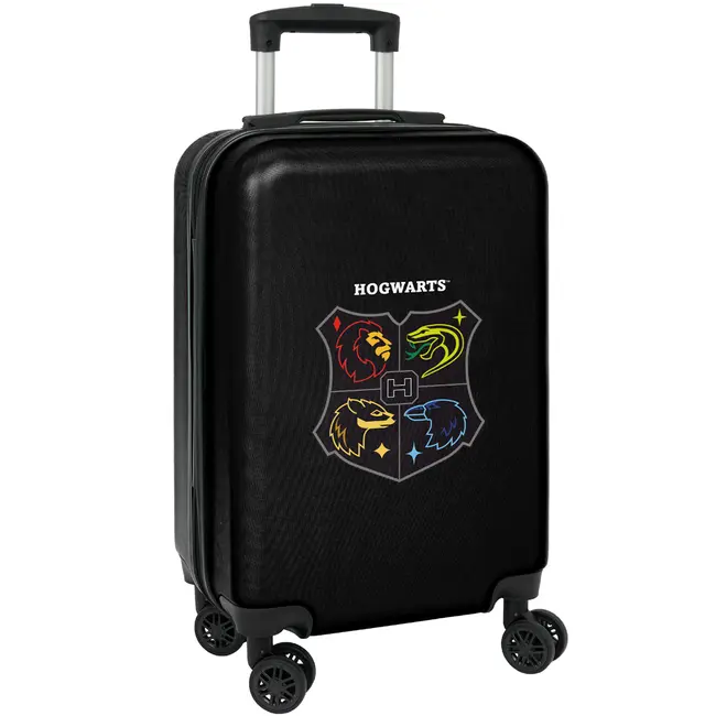 Troler Harry Potter Hogwarts cu carcasa rigida, 34x55x20 cm