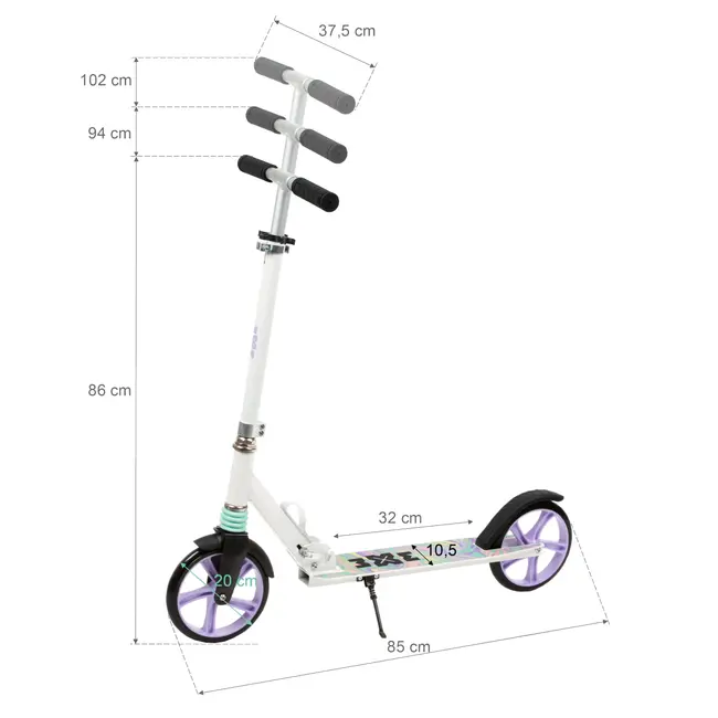 Trotineta Pliabila, Wxm, Driff Fluid, Roti 200mm   Abec-7   Pana La 100 Kg, 4 Ani + Pjbhsdria01