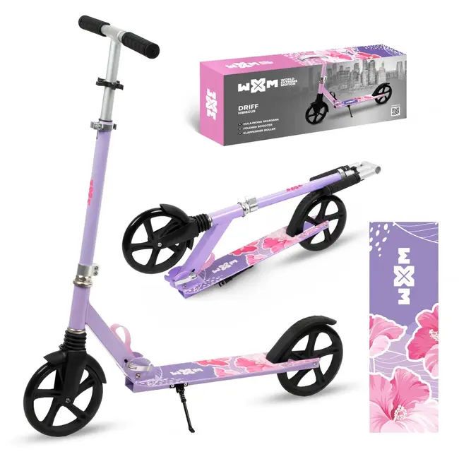 Trotineta Pliabila, Wxm, Driff Hibiscus City, Roti 200mm   Abec-7   Pana La 100 Kg, 4 Ani + Pjbhsdric01