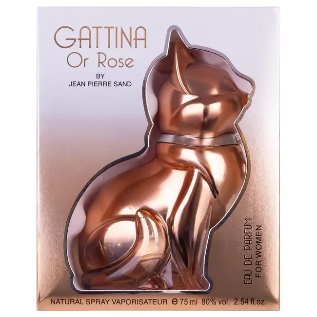 Apa de parfum pentru femei Gattina Or Rose, Accentra 8261353, 75ml