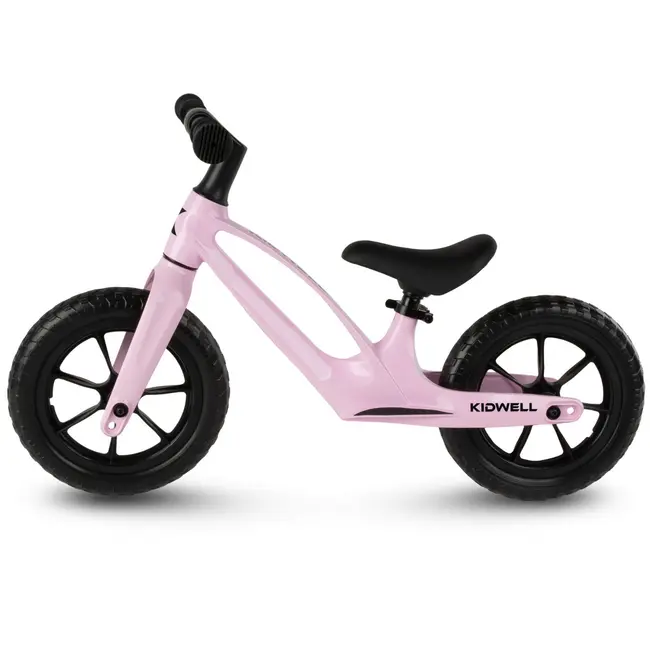 Bicicleta De Echilibru Fara Pedale Pentru Copii, Reglabila Si Roti Eva, Ultra-usoara, Vito Pink Pjbrobivit04a0