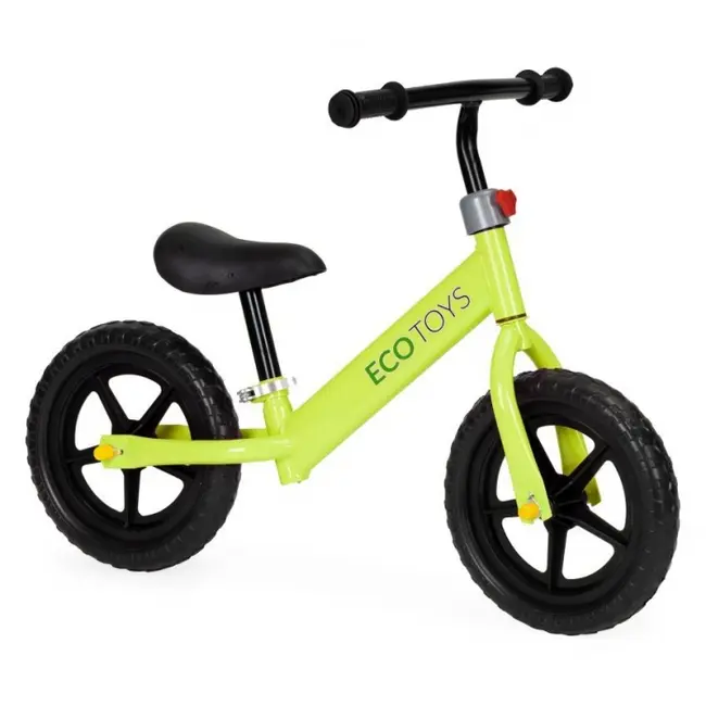 Bicicleta fara pedale cu roti din spuma eva ecotoys jm-763 - verde - resigilat edeedijm-763verde_resigilat