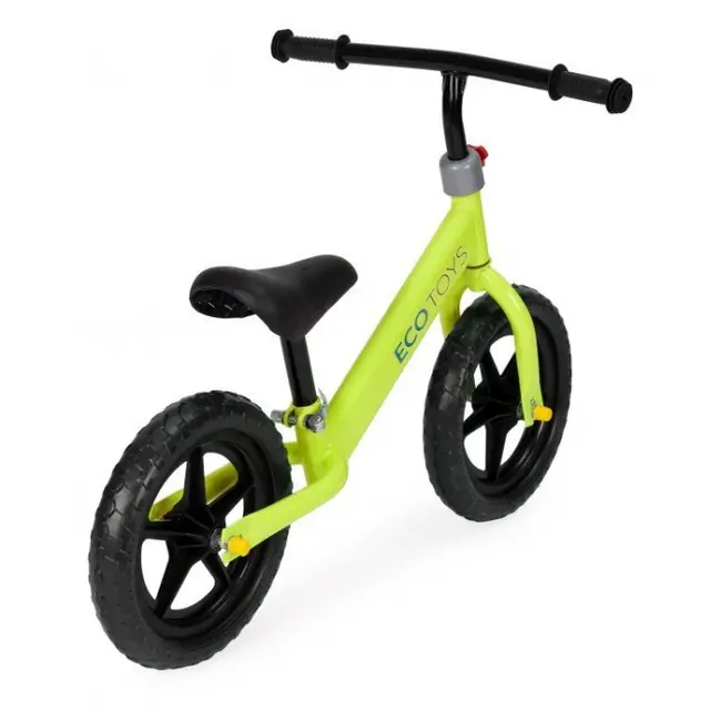 Bicicleta fara pedale cu roti din spuma eva ecotoys jm-763 - verde - resigilat edeedijm-763verde_resigilat