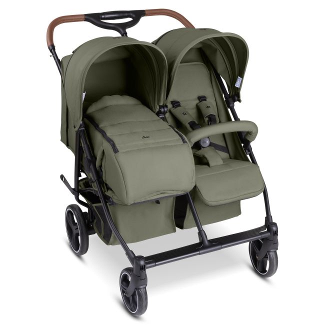 Carucior pentru gemeni verde D Two Circle