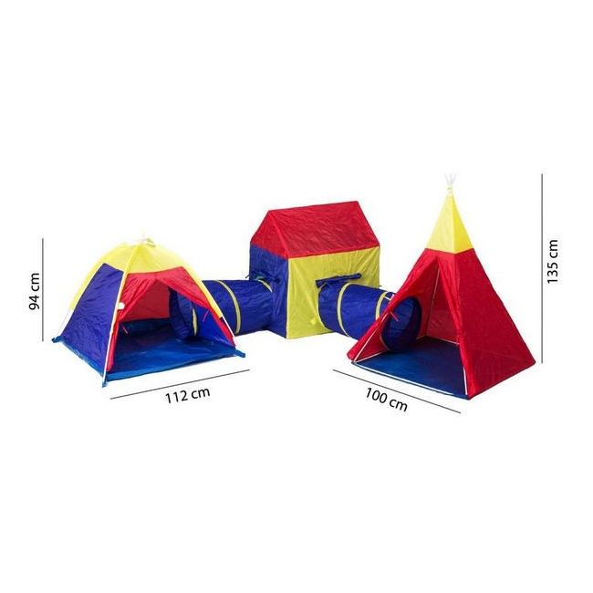 Cort de joaca 5 în 1 ecotoys 8906 - resigilat edena-8906_resigilat
