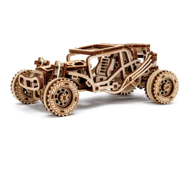 Lume miniaturala de lemn Buggy VRNRV00610