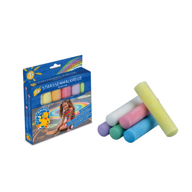 Malefix creta colorata pentru asfalt 6 buc VRNPX45020001
