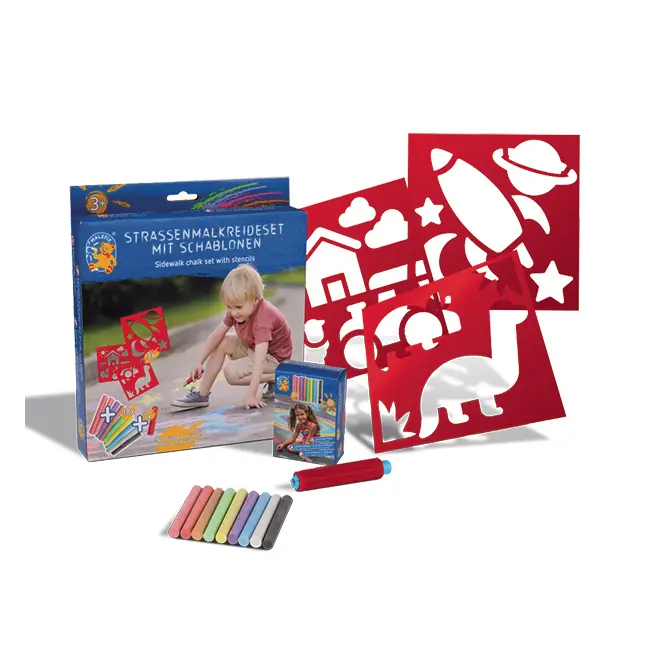 Malefix creta colorata pentru asfalt Set Adventura VRNPX45020008