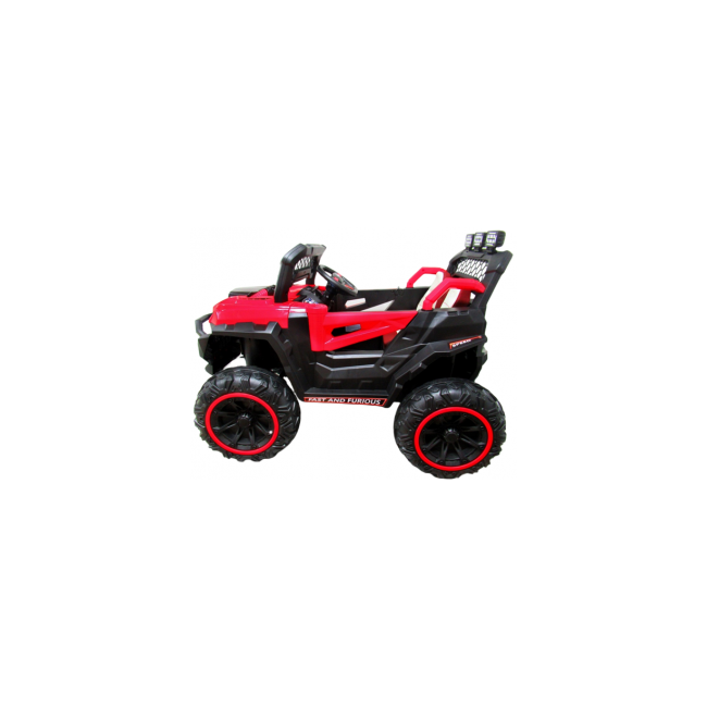 Masinuta electrica cu telecomanda 4 x 4 buggy x9 r-sport - rosu - resigilat (ambalaj deteriorat) edeedits-6688rosu_resigilat