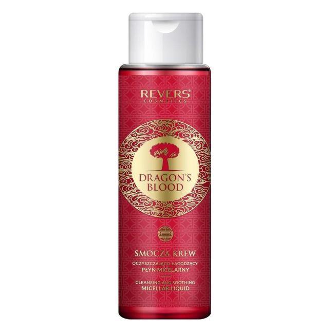 Pachet ingrijire Dragon' Blood Revers - apa micelara, crema de ten, sampon, exfoliant si ser ingrijire XL