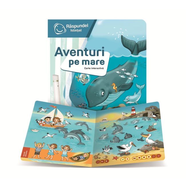 Raspundel Istetel, carte Aventuri pe mare BKF55798