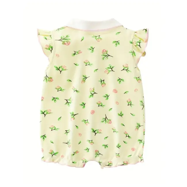 Salopeta vernil cu floricele delicate mbtu130-r2