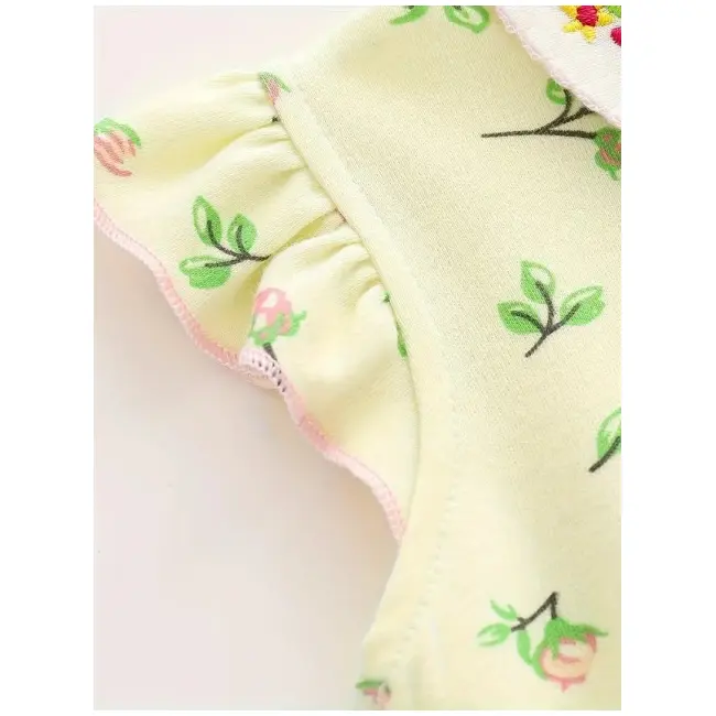 Salopeta vernil cu floricele delicate mbtu130-r2