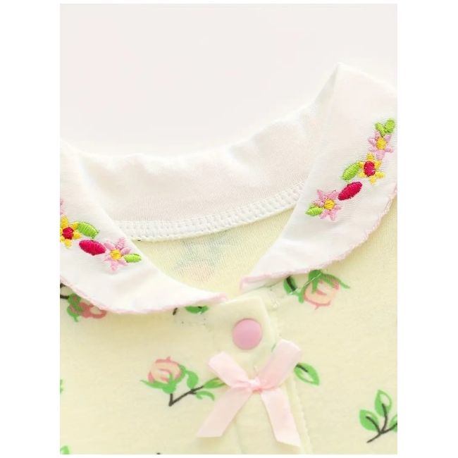 Salopeta vernil cu floricele delicate mbtu130-r2