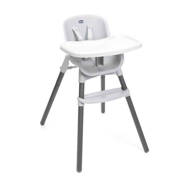 Scaun de masa Chicco evolutiv 3 in 1 Polly Zest, Moon Grey (Gri), 6luni+ CHC8717077-8