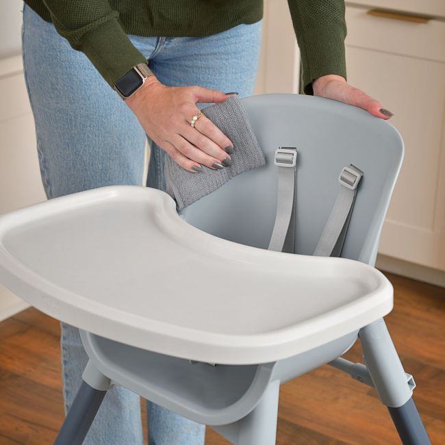 Scaun de masa Chicco evolutiv 3 in 1 Polly Zest, Moon Grey (Gri), 6luni+ CHC8717077-8