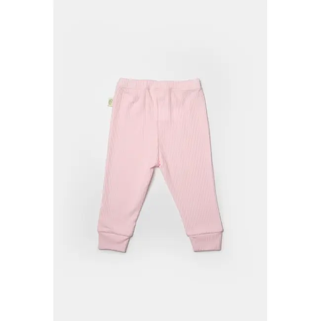 Set 2 pantaloni Bamboo, roz, BabyCosy, 50%bumbac+50% bambus (Marime: 6-9 luni) JEMBC-CSYB9030-6