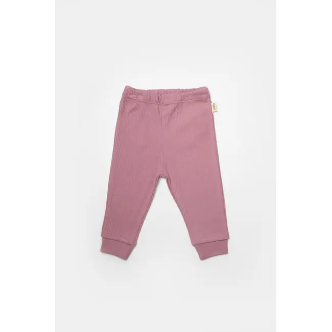 Set 2 pantaloni Bamboo, roz, BabyCosy, 50%bumbac+50% bambus (Marime: 6-9 luni) JEMBC-CSYB9030-6