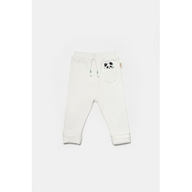 Set 2 pantaloni Panda, BabyCosy, 50%bumbac+50% bambus (Marime: 3-6 Luni) JEMBC-CSYB9059-3