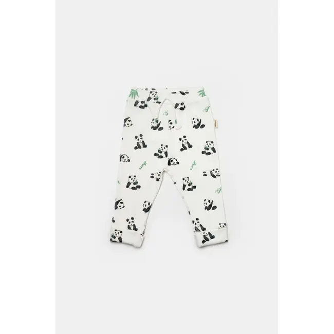 Set 2 pantaloni Panda, BabyCosy, 50%bumbac+50% bambus (Marime: 3-6 Luni) JEMBC-CSYB9059-3