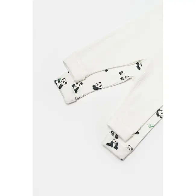 Set 2 pantaloni Panda, BabyCosy, 50%bumbac+50% bambus (Marime: 9-12 luni) JEMBC-CSYB9059-9