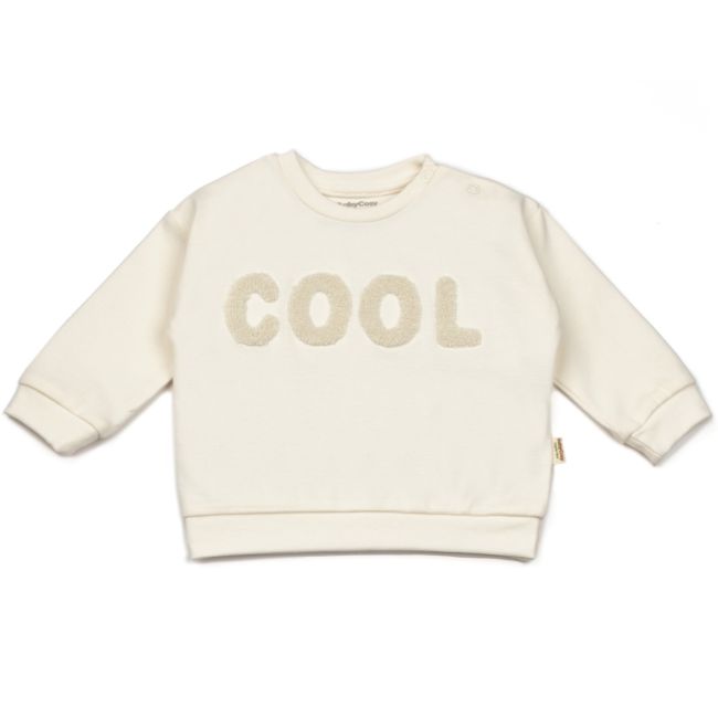 Set bluzita si pantaloni COOL - Ecru, BabyCosy (Marime: 6-9 luni) JEMBC-CSYR4517-6