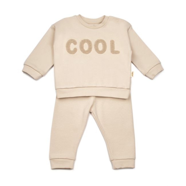 Set bluzita si pantaloni COOL - Stone, BabyCosy (Marime: 3-6 Luni) JEMBC-CSYR4515-3