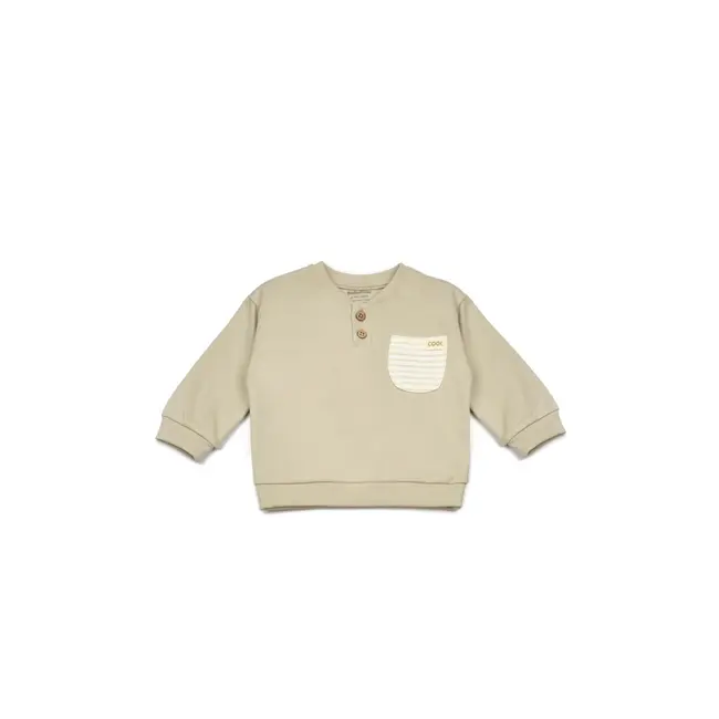 Set bluzita si pantaloni COOL cu buzunar - Verde, BabyCosy (Marime: 18-24 Luni) JEMBC-CSYR4514-18