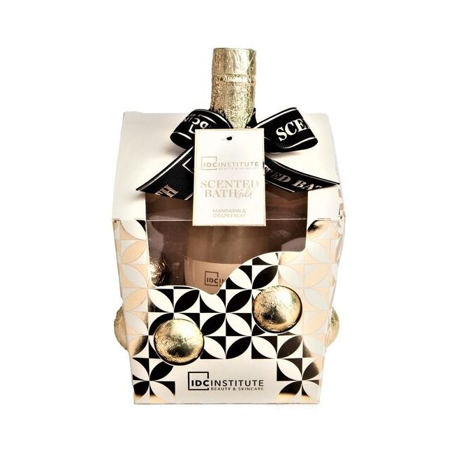 Set ingrijire corporala Scented Bath Gold IDC Institute 44502, 340 ml