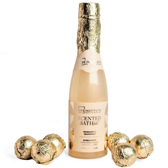 Set ingrijire corporala Scented Bath Gold IDC Institute 44502, 340 ml