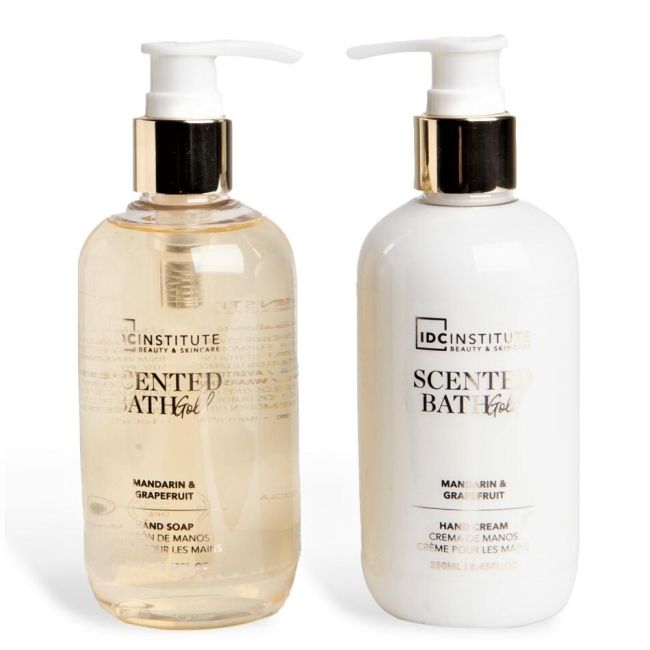 Set ingrijire maini Scented Bath Gold Hand Care IDC Institute 42118, 500 ml