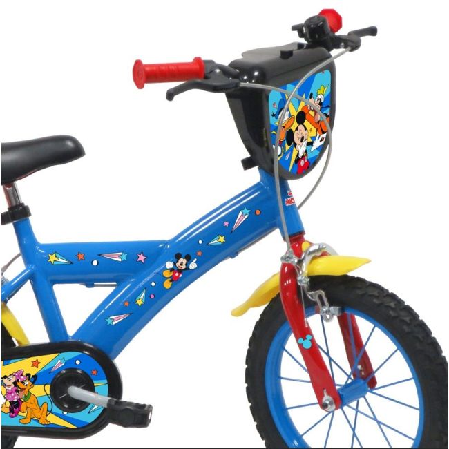 Bicicleta Denver Mickey Mouse, 14 inch, albastra FUNK21342MCK14
