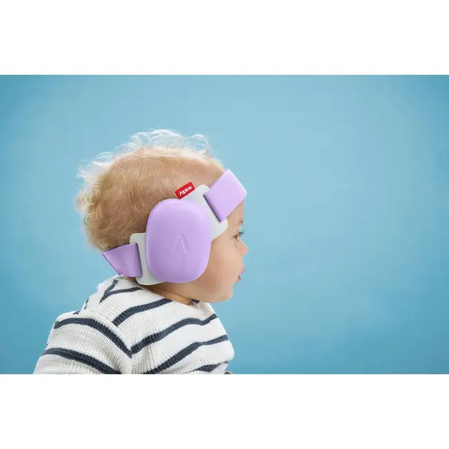 Casti antifonice pentru bebelusi Alpine Muffy BABY Dawn Purple, ALP29675