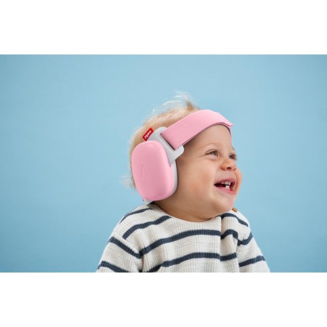 Casti antifonice pentru bebelusi Alpine Muffy BABY Rose Pink, ALP29642