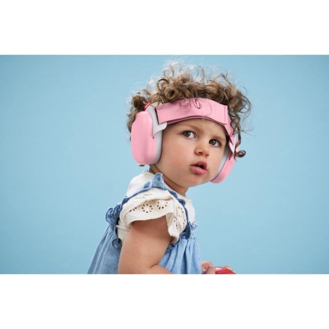 Casti antifonice pentru bebelusi Alpine Muffy BABY Rose Pink, ALP29642